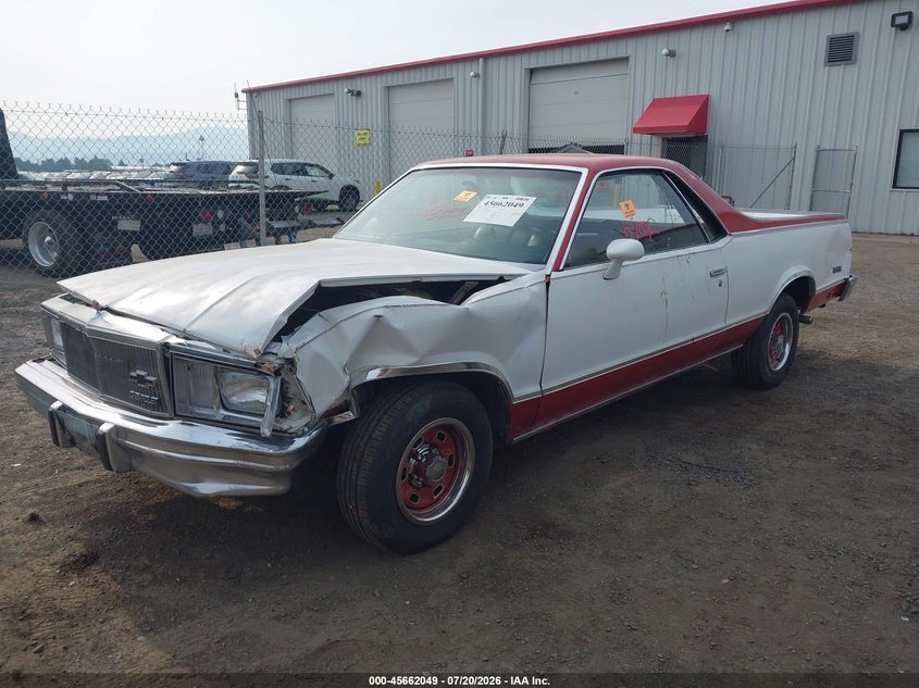 1980 Chevrolet El Camino VIN: 00001W80KAK506373 Lot: 45662049