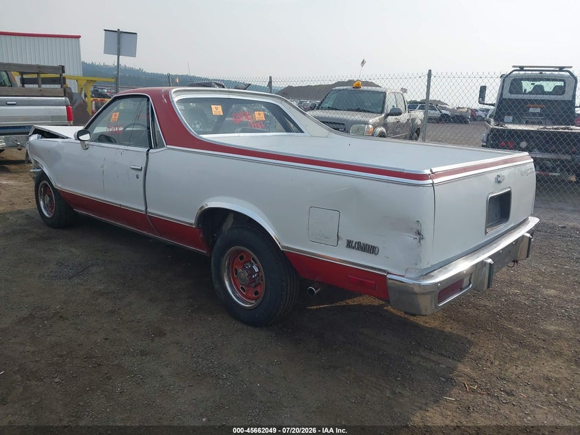 1980 Chevrolet El Camino VIN: 00001W80KAK506373 Lot: 45662049