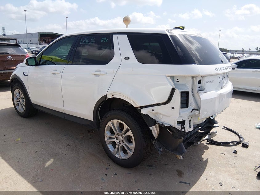 Vin: salcj2fx9ph323820, lot: 46160629, land rover discovery sport s 20233