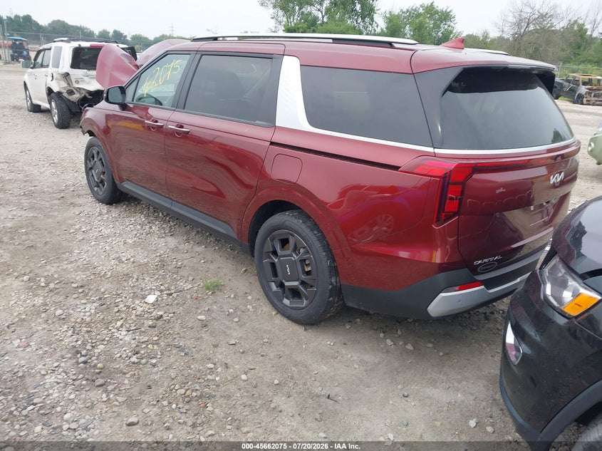 Vin: kndnc5ka7t6090054, lot: 46160647, kia carnival mpv hybrid ex 20263