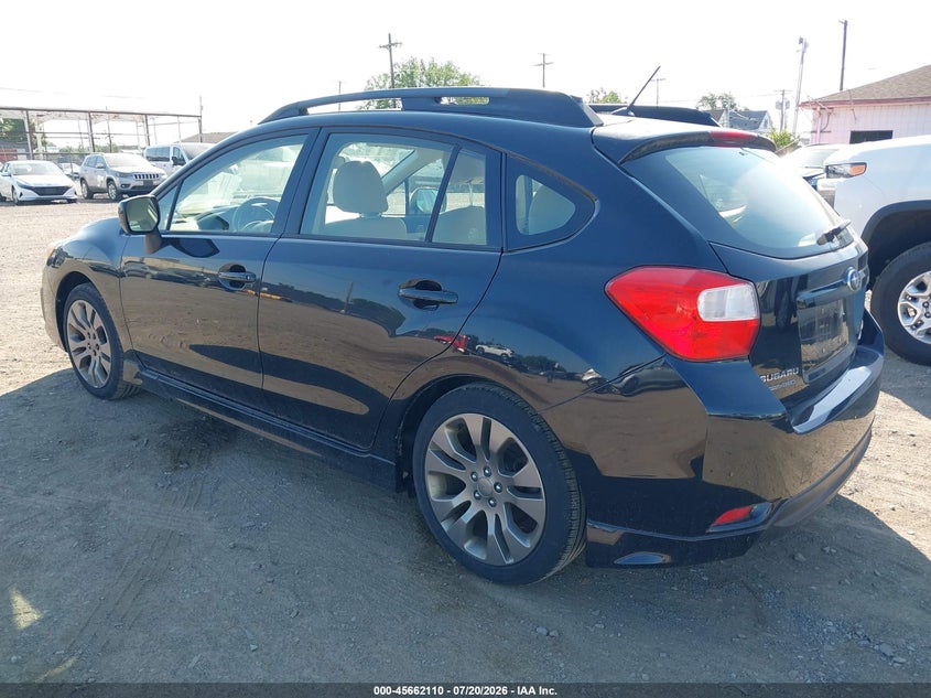 Vin: jf1gpal65e9254277, lot: 46160682, subaru impreza 2.0i sport premium 20143