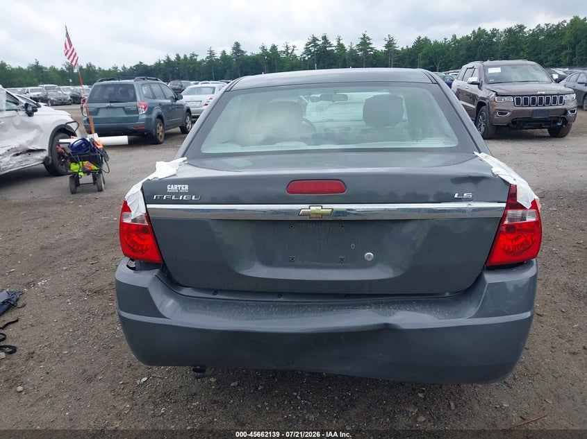 2007 Chevrolet Malibu Ls W/1Ls VIN: 1G1ZS58F27F112810 Lot: 45662139