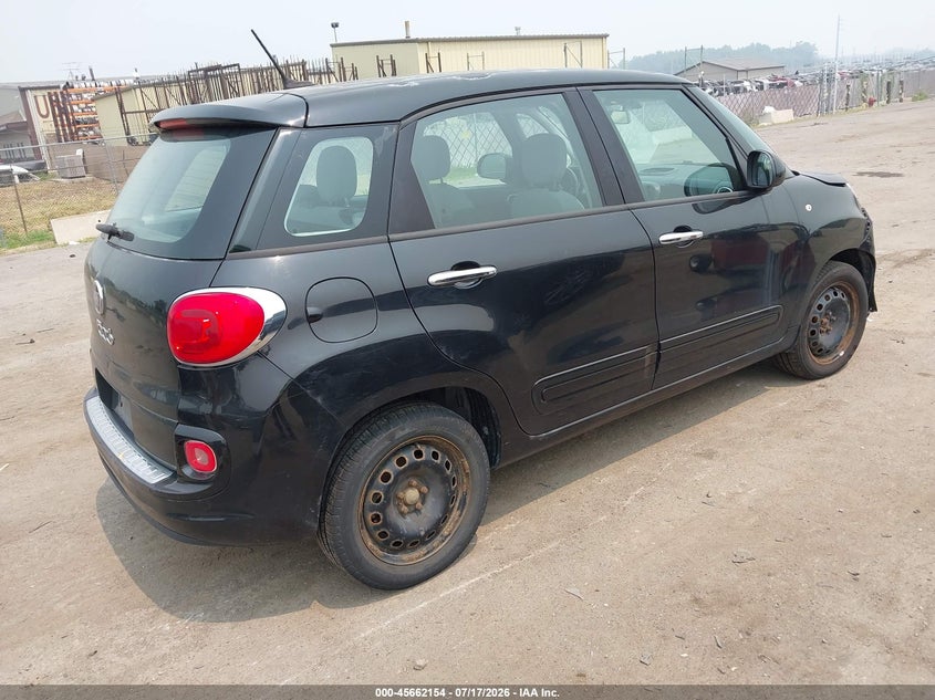 Vin: zfbcfaah0ez020308, lot: 46160726, fiat 500l pop 20144