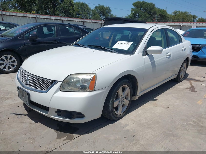 Vin: 4a32b3ff2ce009478, lot: 46160729, mitsubishi galant es/se 20122