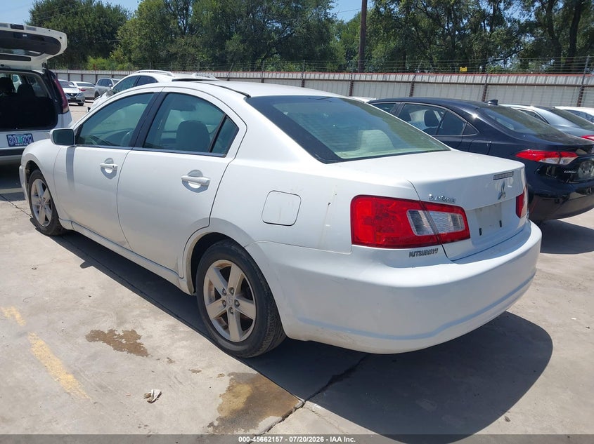 Vin: 4a32b3ff2ce009478, lot: 46160729, mitsubishi galant es/se 20123