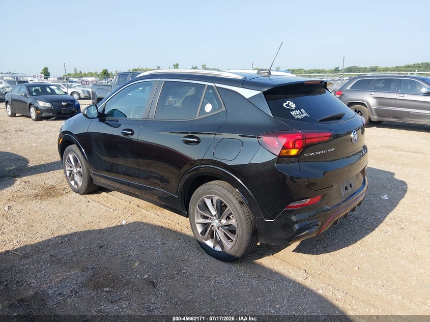 Vin: kl4mmdsl1pb059037, lot: 46160743, buick encore gx select fwd 20233