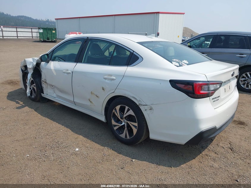 Vin: 4s3bwac67l3021945, lot: 46160771, subaru legacy premium 20203