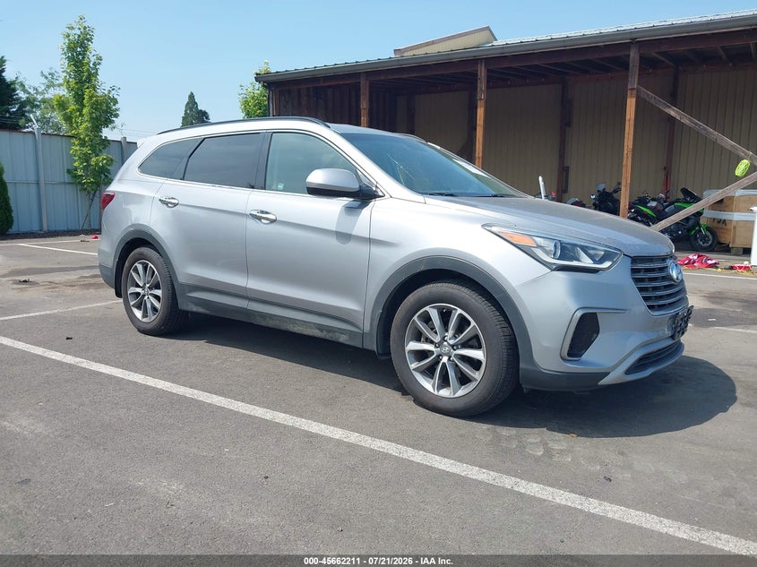2017 Hyundai Santa Fe Se VIN: KM8SMDHF3HU223436 Lot: 45662211