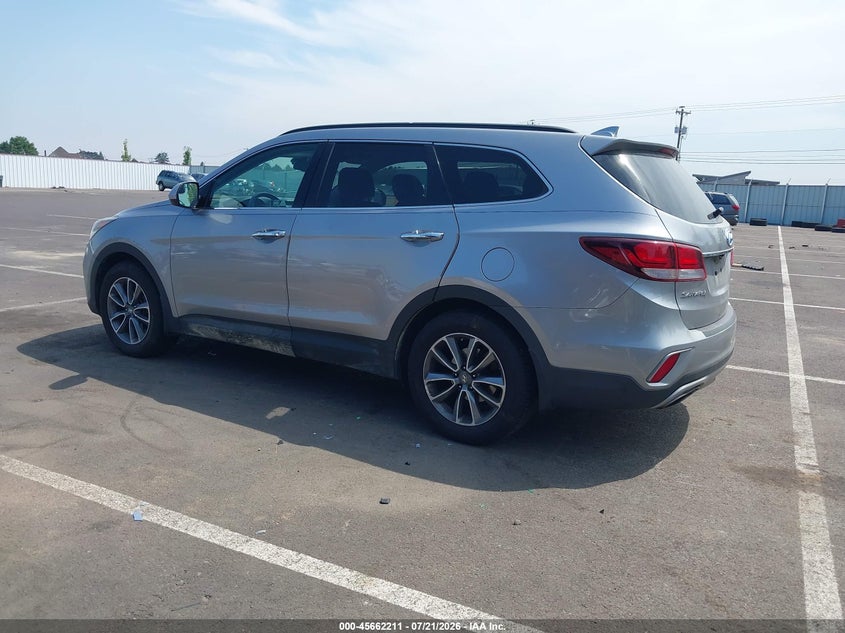 2017 Hyundai Santa Fe Se VIN: KM8SMDHF3HU223436 Lot: 45662211