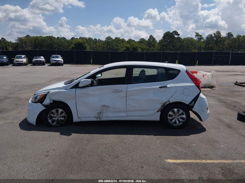 2017 Hyundai Accent Se VIN: KMHCT5AE5HU336688 Lot: 45662214