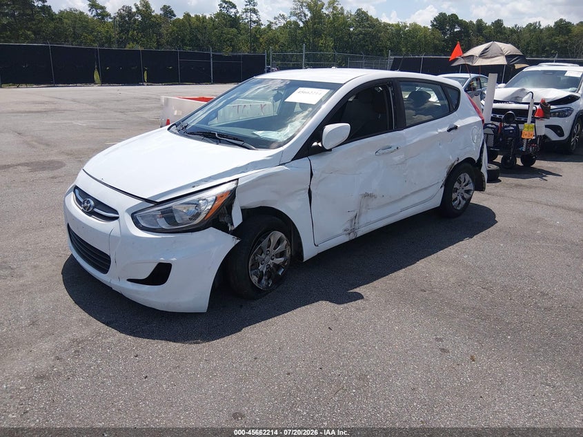 2017 Hyundai Accent Se VIN: KMHCT5AE5HU336688 Lot: 45662214