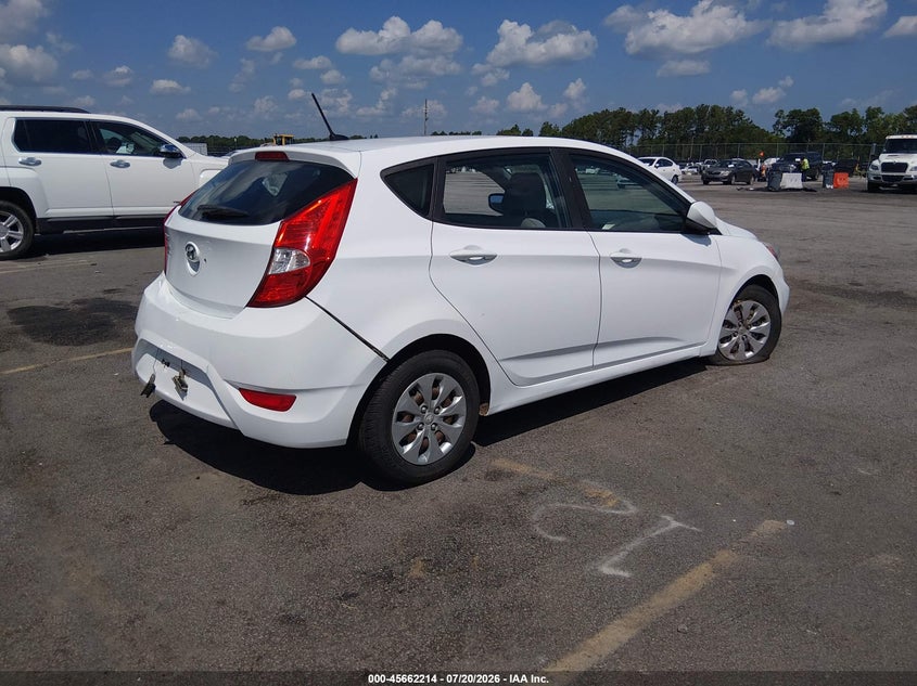 2017 Hyundai Accent Se VIN: KMHCT5AE5HU336688 Lot: 45662214