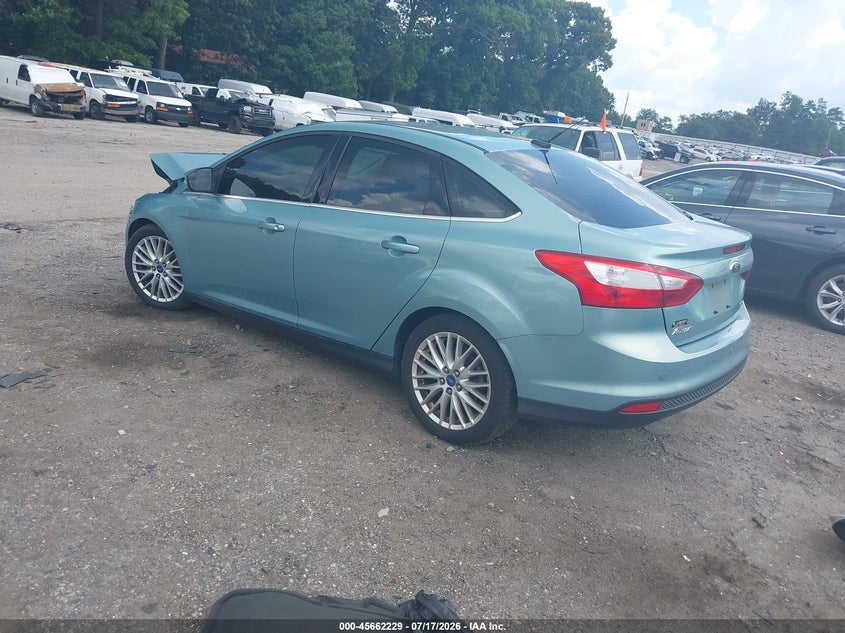 Vin: 1fahp3h22cl245235, lot: 46160801, ford focus sel 20123