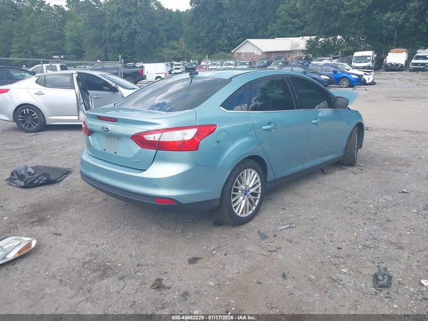 Vin: 1fahp3h22cl245235, lot: 46160801, ford focus sel 20124