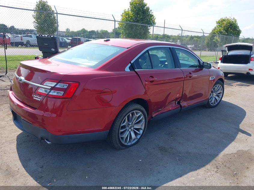 Vin: 1fahp2f82fg150009, lot: 46160817, ford taurus limited 20154