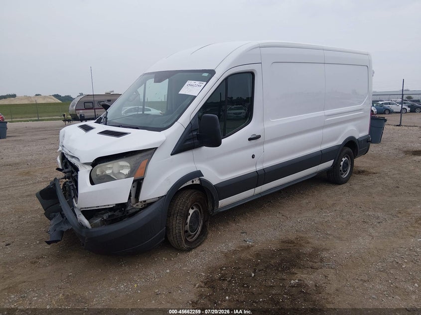 Vin: 1ftnr2cm4fkb25277, lot: 46160831, ford transit-250 20152
