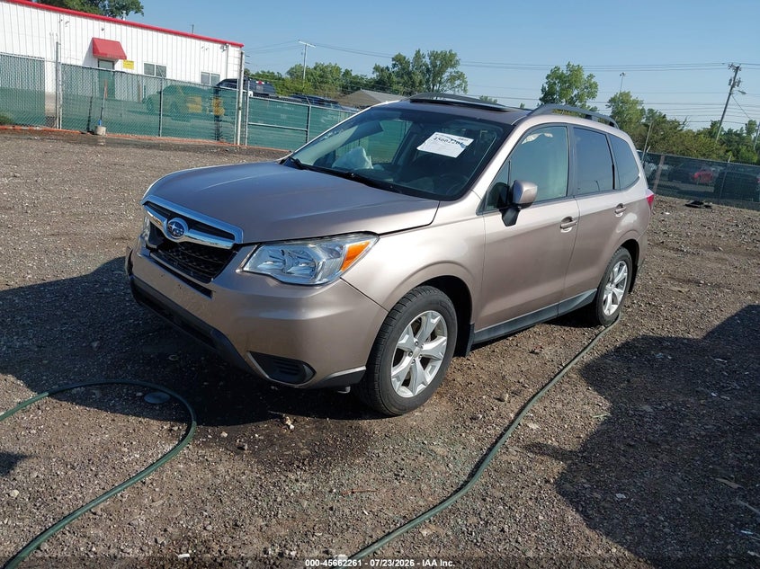 Vin: jf2sjadcxfh434535, lot: 46160833, subaru forester 2.5i premium 20152