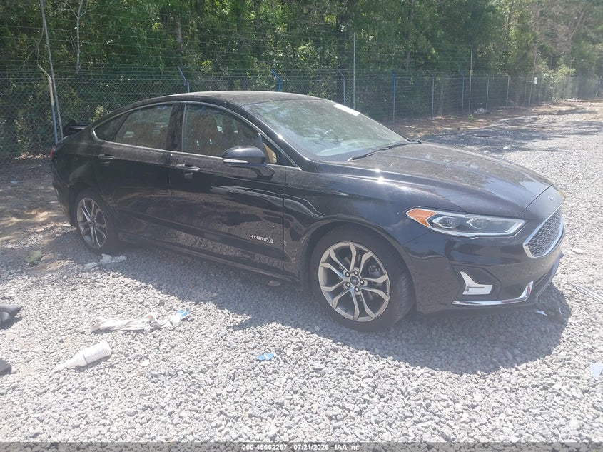 2019 FORD FUSION HYBRID auction photo 1