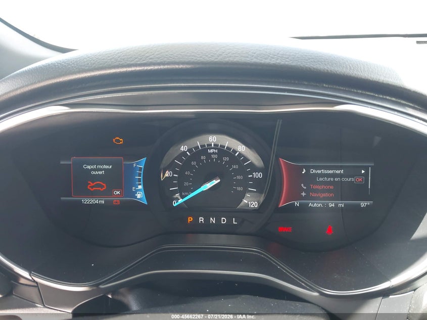 2019 FORD FUSION HYBRID auction photo 7