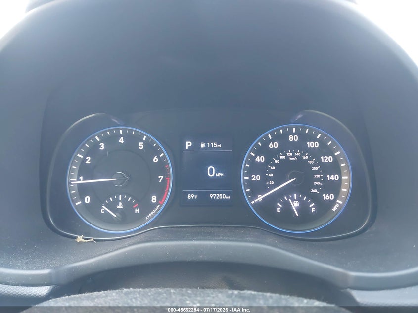 2021 Hyundai Kona Se VIN: KM8K12AA0MU635769 Lot: 45662284