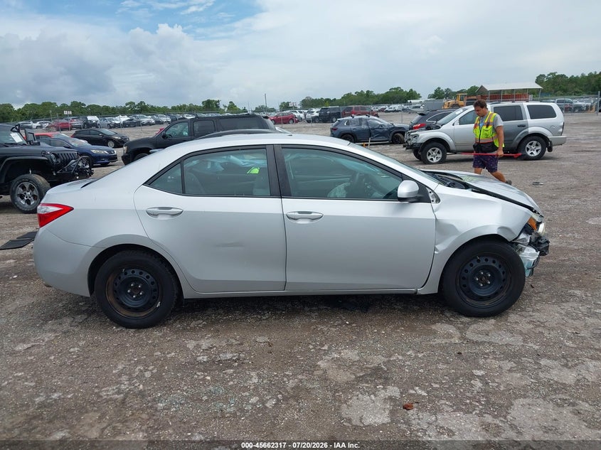 2016 Toyota Corolla Le VIN: 2T1BURHE1GC599489 Lot: 45662317