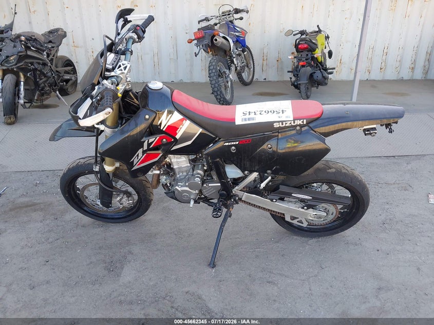2022 Suzuki Dr-Z400 Sm VIN: JS1SK44A6N7101677 Lot: 45662345