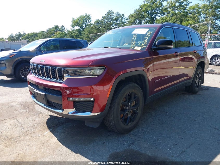 2022 JEEP GRAND CHEROKEE L auction photo 2