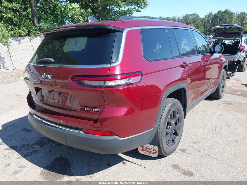 2022 JEEP GRAND CHEROKEE L auction photo 4