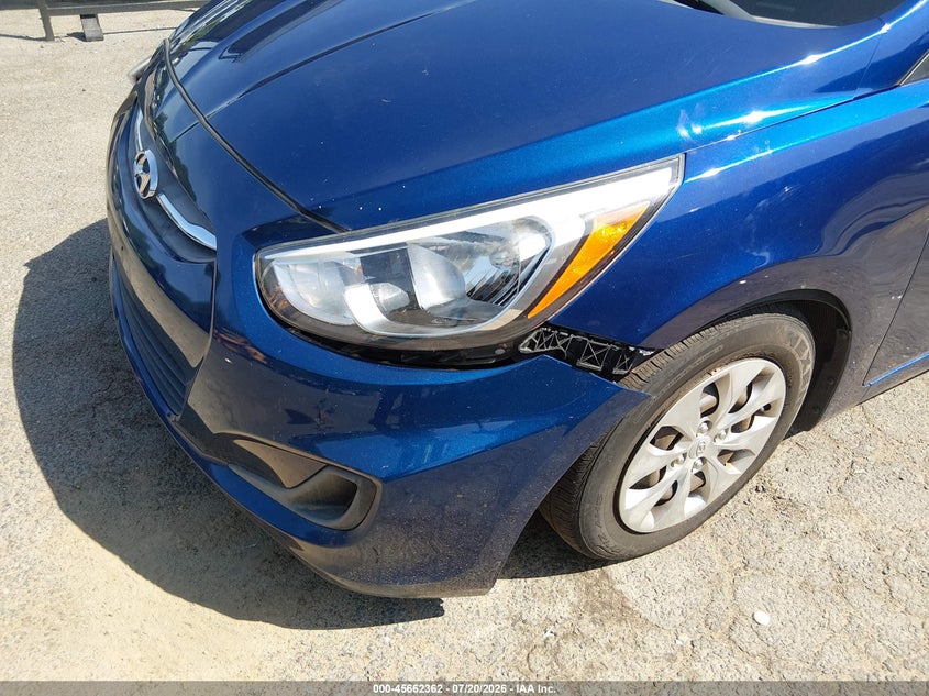 2016 Hyundai Accent Se VIN: KMHCT5AE4GU262517 Lot: 45662362