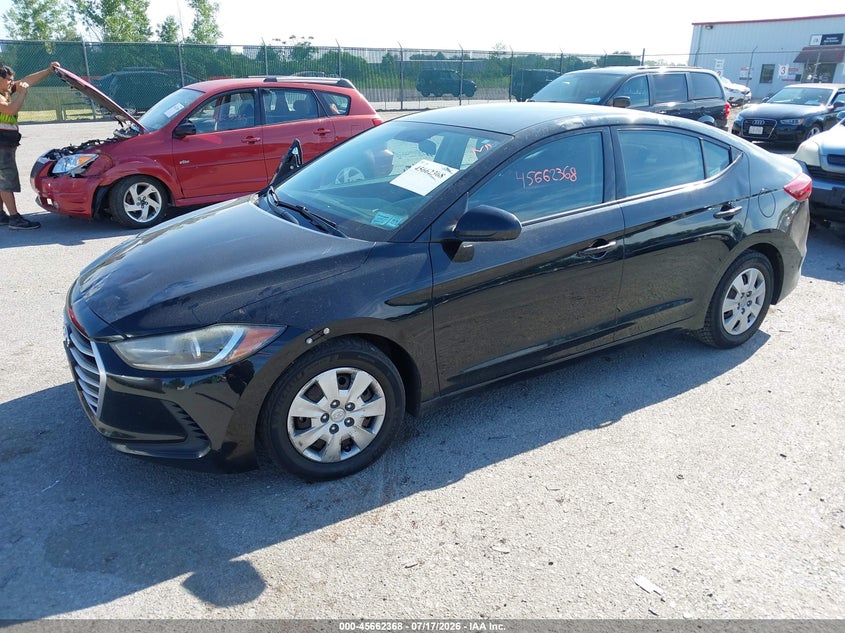 2018 Hyundai Elantra Se 5NPD74LF2JH297233 photo 1