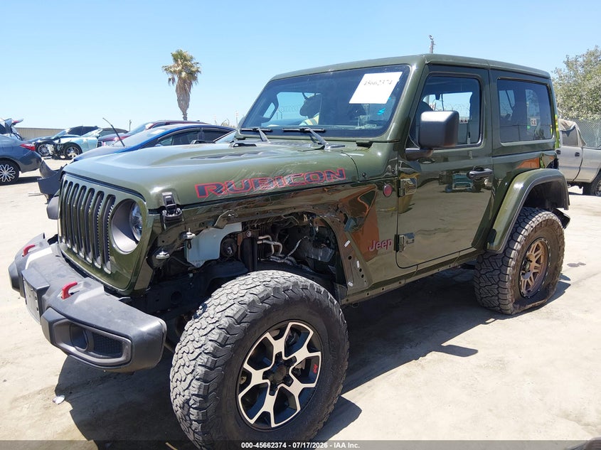 2021 Jeep Wrangler Rubicon 4X4 VIN: 1C4HJXCG3MW655578 Lot: 45662374