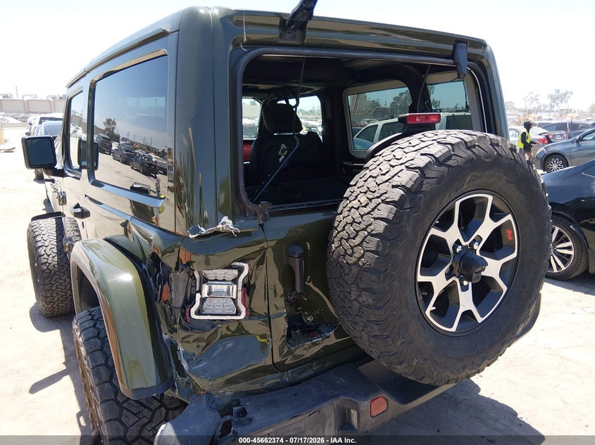 2021 Jeep Wrangler Rubicon 4X4 VIN: 1C4HJXCG3MW655578 Lot: 45662374