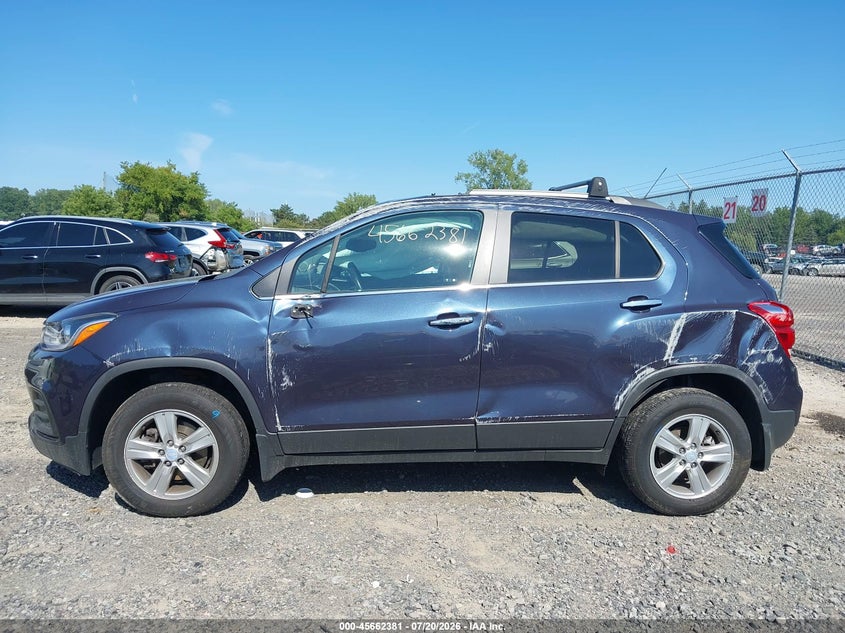 2019 Chevrolet Trax Lt VIN: 3GNCJPSB6KL112106 Lot: 45662381