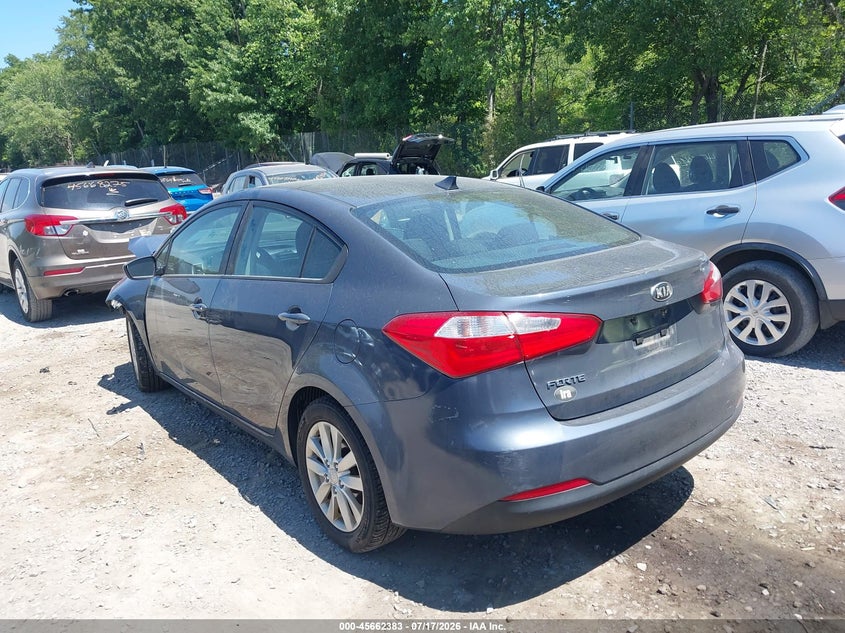 2016 KIA FORTE auction photo 3