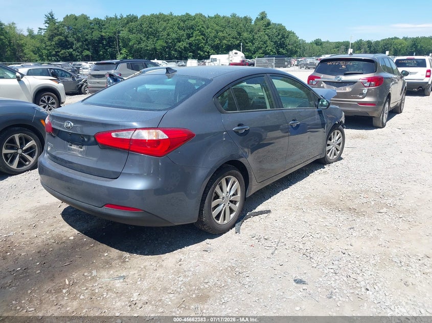 2016 KIA FORTE auction photo 4