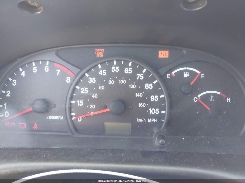 1999 CHEVROLET TRACKER auction photo 7
