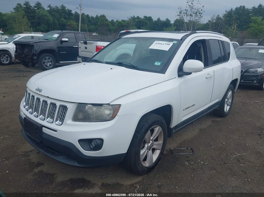Vin: 1c4njdeb0ed603261, lot: 46160970, jeep compass latitude 20142