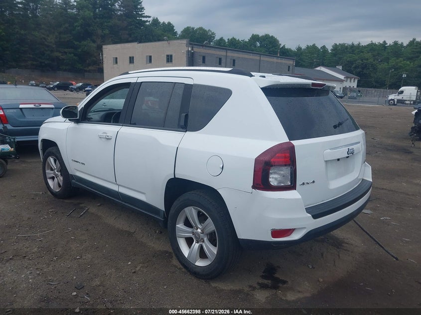Vin: 1c4njdeb0ed603261, lot: 46160970, jeep compass latitude 20143