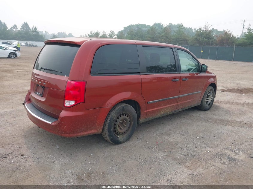 Vin: 2c4rdgbg0cr261914, lot: 46160976, dodge grand caravan se/sxt 20124