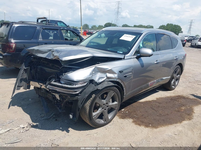 Vin: kmuhcesc5pu119502, lot: 46161006, genesis gv80 3.5t awd 20232