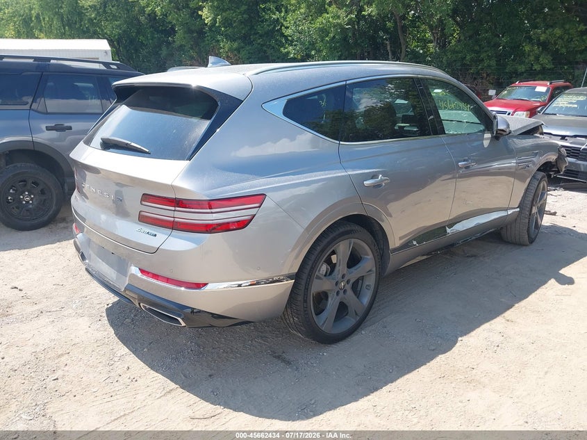 Vin: kmuhcesc5pu119502, lot: 46161006, genesis gv80 3.5t awd 20234