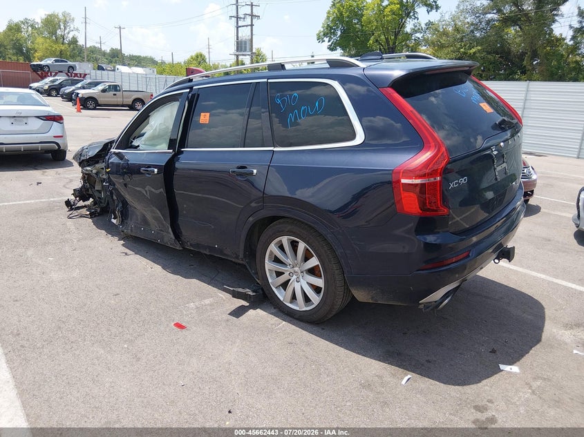 Vin: yv4a22pk8g1051412, lot: 46161015, volvo xc90 t6 momentum 20163