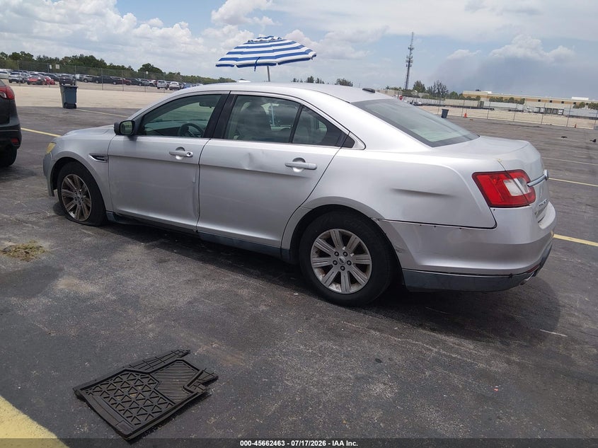 Vin: 1fahp2dw3bg173035, lot: 46161035, ford taurus se 20113