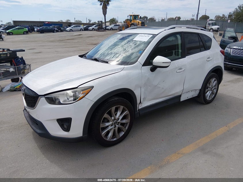 Vin: jm3ke4dy8f0490009, lot: 46161047, mazda cx-5 grand touring 20152