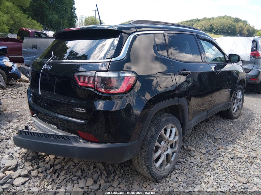 Vin: 3c4njdfb4nt190740, lot: 46161055, jeep compass latitude lux 4x4 20224