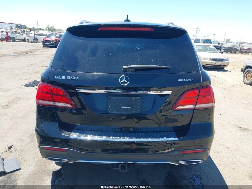 2017 Mercedes-Benz Gle 350 4Matic VIN: 4JGDA5HB4HA973272 Lot: 45662493