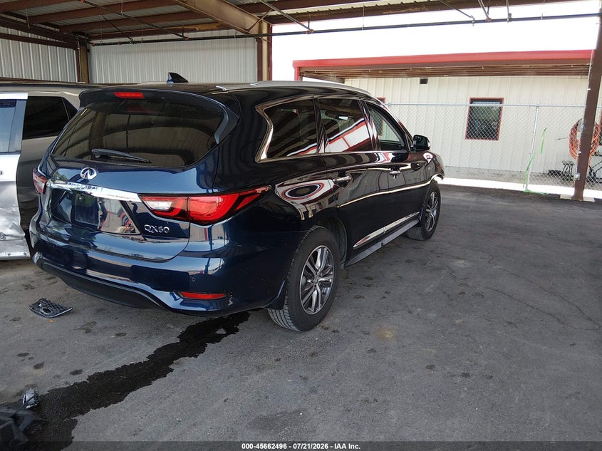 Vin: 5n1dl0mn2kc563675, lot: 46161068, infiniti qx60 luxe 20194
