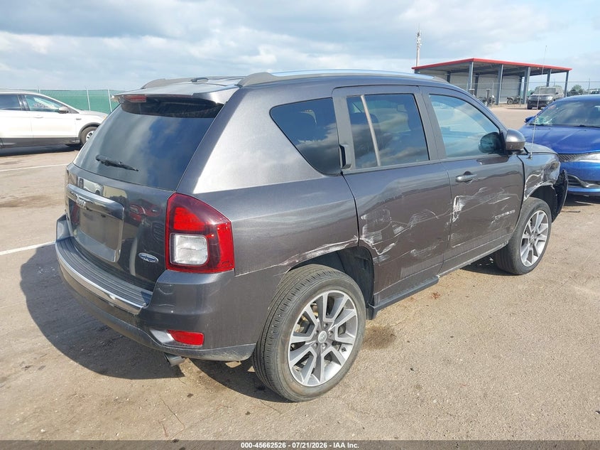 Vin: 1c4njdeb0gd534137, lot: 46161098, jeep compass high altitude edition 20164