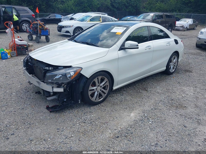 2015 Mercedes-Benz Cla 250, Front End, IAAI, VIN WDDSJ4EB6FN262095 — photo 2