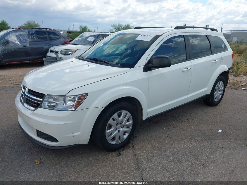 2020 Dodge Journey Se Value VIN: 3C4PDCAB2LT277616 Lot: 45662530
